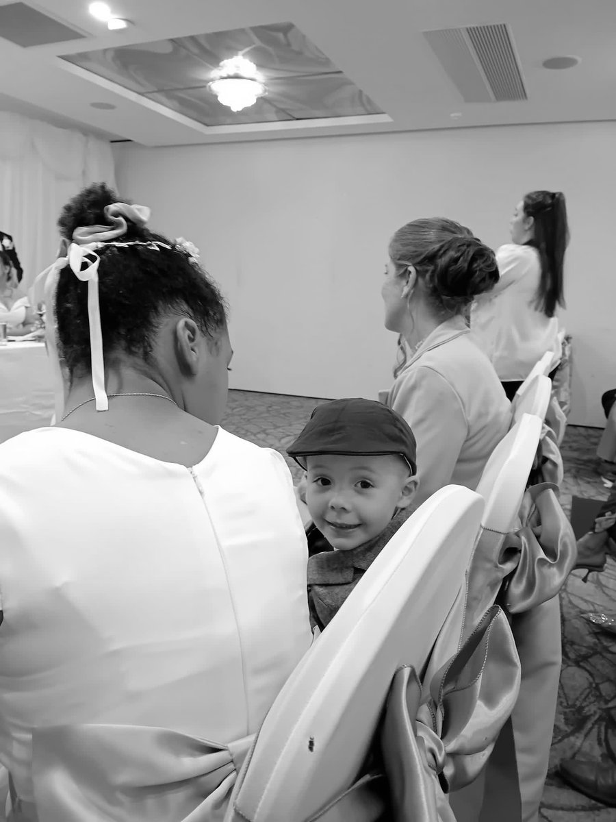 Children playing at a wedding